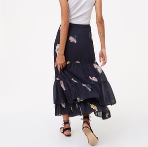 Peony Tiered Maxi Skirt